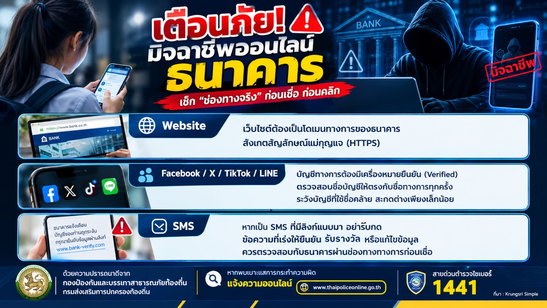 เทศบาลตำบลเมืองยาว ขอประชาสัมพันธ์อินโฟกราฟิก เพื่อสร้างการรับรู้ สร้างภูมิคุ้มกันทางความคิดและความรู้เท่าทัน จำนวน 4 เรื่อง ดังนี้