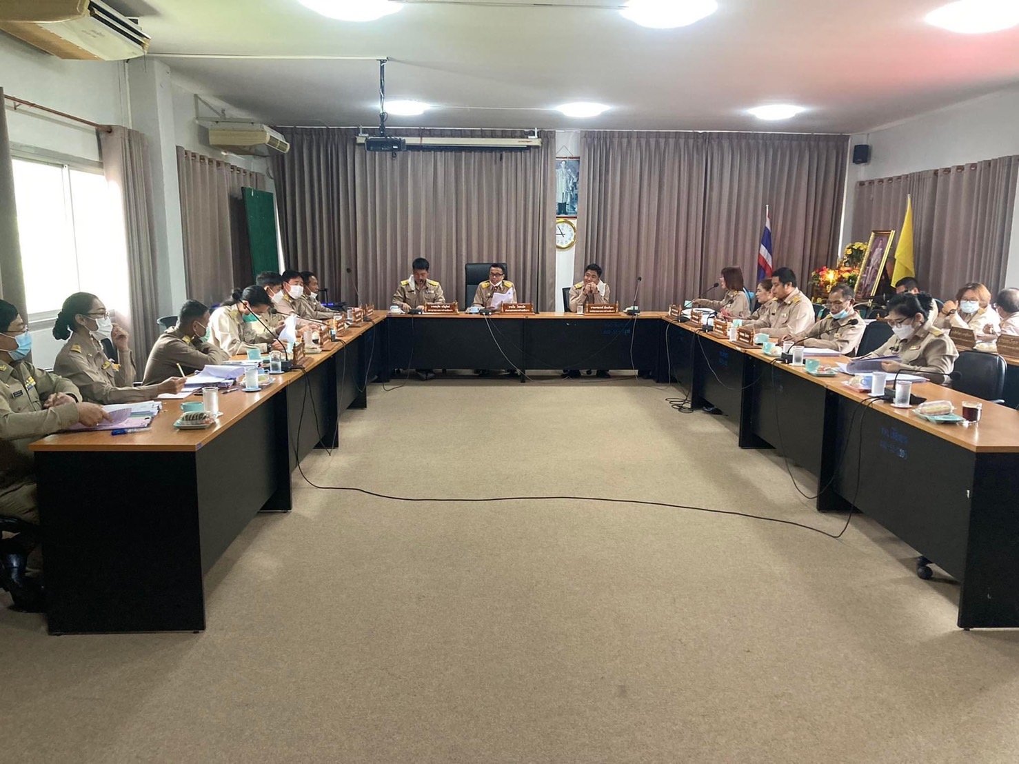 การประชุมสภาเทศบาลตำบลเมืองยาว สมัยวิสามัญ สมัยที่ 1 ครั้งที่ 2 ประจำปี พ.ศ.2565 วันที่ 29 กันยายน 2565